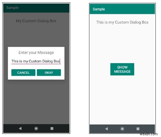 एंड्रॉइड पर कस्टम डायलॉग बॉक्स कैसे बनाएं? 