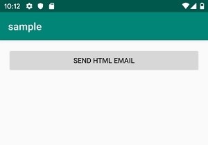 एंड्रॉइड ऐप का उपयोग करके एचटीएमएल ईमेल कैसे भेजें? 