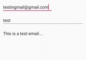 एंड्रॉइड में फाइल अटैचमेंट के साथ ईमेल कैसे भेजें? 