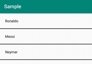 सरल सूची दृश्य बनाने के लिए एंड्रॉइड में ArrayAdapter का उपयोग कैसे करें? 