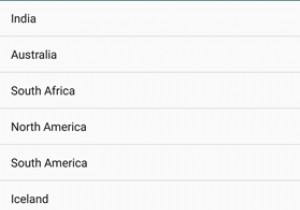 Android ListView में पाद लेख कैसे जोड़ें? 