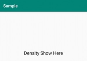 एंड्रॉइड में प्रोग्राम के रूप में स्क्रीन डीपीआई कैसे प्राप्त करें? 