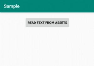 एंड्रॉइड पर संपत्तियों से फाइल कैसे पढ़ा जाए? 