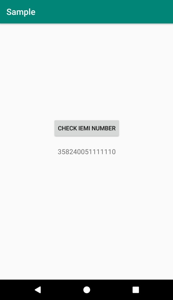 Android में प्रोग्राम के रूप में डिवाइस का IMEI/ESN नंबर कैसे प्राप्त करें? 