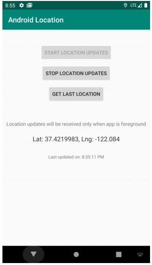Android GPS, स्थान प्रबंधक ट्यूटोरियल 