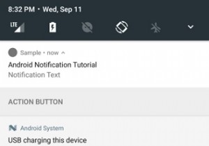 एंड्रॉइड में कस्टम अधिसूचना लेआउट और टेक्स्ट रंग कैसे बनाएं? 