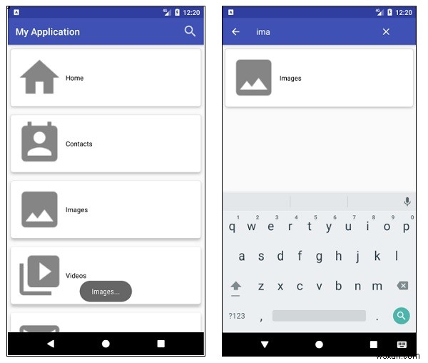 Android पर SearchView के साथ RecyclerView को कैसे फ़िल्टर करें? 