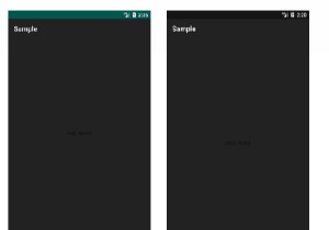 एंड्रॉइड में पारदर्शी स्टेटसबार और एक्शनबार कैसे बनाएं? 