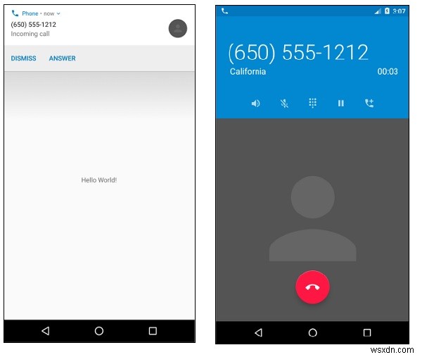 एंड्रॉइड में प्रोग्रामेटिक रूप से इनकमिंग कॉल में जवाब कैसे दें? 