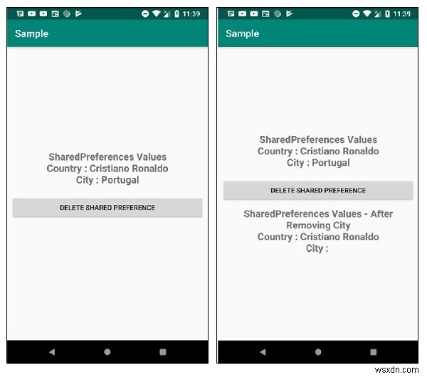 मैं अपने Android ऐप के लिए SharedPreferences डेटा कैसे हटाऊं? 