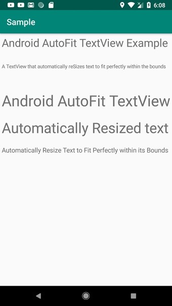 एंड्रॉइड पर बाउंड के भीतर फिट करने के लिए टेक्स्ट व्यू टेक्स्ट को ऑटो स्केल करने का सबसे अच्छा तरीका क्या है? 