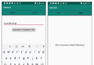 एंड्रॉइड में एक फ्रैगमेंट से दूसरे फ्रैगमेंट में डेटा कैसे भेजें? 