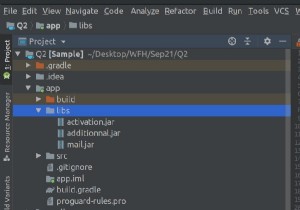 एंड्रॉइड स्टूडियो पर लाइब्रेरी के रूप में जार कैसे जोड़ें? 