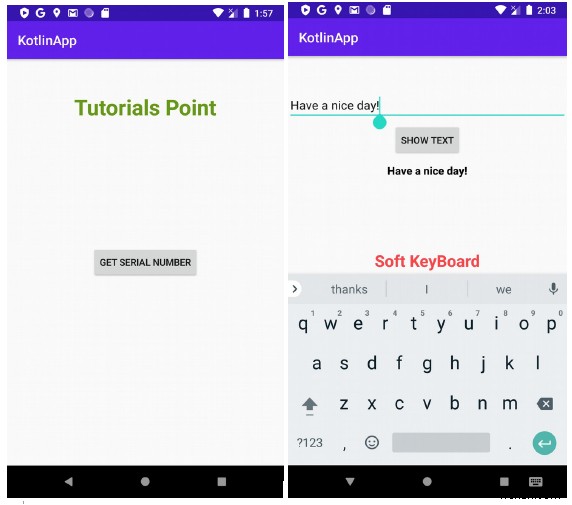 कोटलिन का उपयोग करके एंड्रॉइड के लिए सॉफ्ट कीबोर्ड कैसे विकसित करें? 