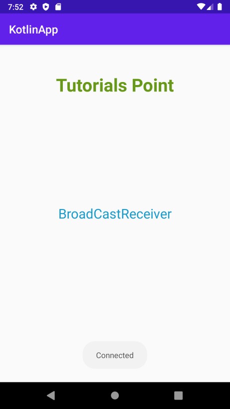 कोटलिन का उपयोग करके एंड्रॉइड में प्रोग्रामेटिक रूप से प्रसारण रिसीवर कैसे पंजीकृत करें? 