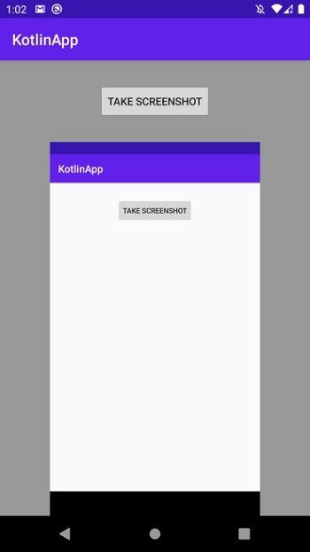 कोटलिन का उपयोग करके एंड्रॉइड में प्रोग्रामेटिक रूप से स्क्रीनशॉट कैसे लें? 