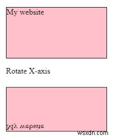 CSS3 में 3D रूपांतरण 