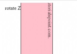 Z-अक्ष 3D CSS3 के साथ रूपांतरित होता है 