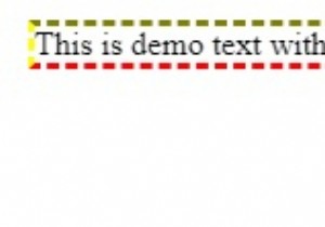 CSS का उपयोग करके चार बॉर्डर का रंग सेट करें 