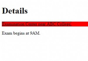 CSS का उपयोग करके पृष्ठभूमि रंग सेट करना 