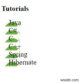 CSS में छवि मार्कर के लिए क्रॉस ब्राउज़र समाधान 