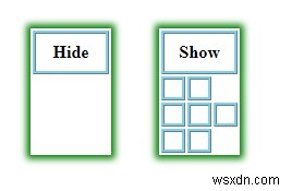 CSS का उपयोग करके खाली सेल को संभालना 