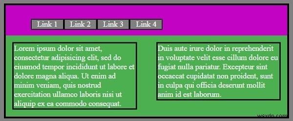 CSS का उपयोग करके संक्षिप्त माता-पिता को ठीक करना 