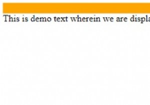 CSS का उपयोग करके स्टेटिक पोजिशनिंग 