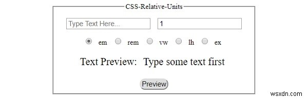 CSS निरपेक्ष और सापेक्ष इकाइयाँ 