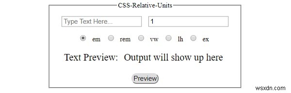 CSS निरपेक्ष और सापेक्ष इकाइयाँ 