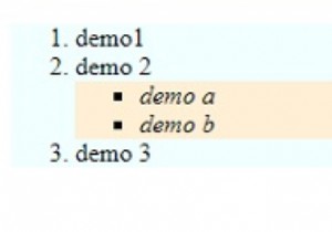 HTML सूचियों के प्रकार 