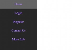 सीएसएस के साथ एक निश्चित साइड नेविगेशन मेनू कैसे बनाएं? 