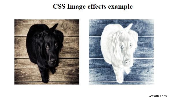 सीएसएस के साथ छवियों में दृश्य प्रभाव कैसे जोड़ें? 