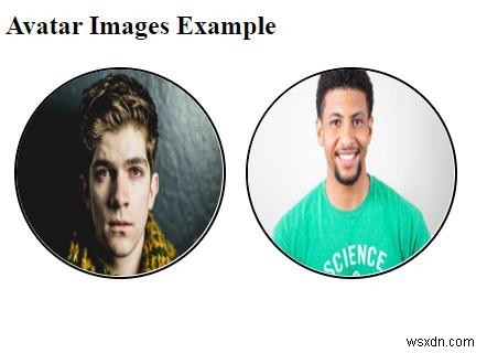 CSS के साथ अवतार इमेज कैसे बनाएं? 