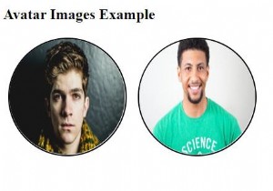 CSS के साथ अवतार इमेज कैसे बनाएं? 