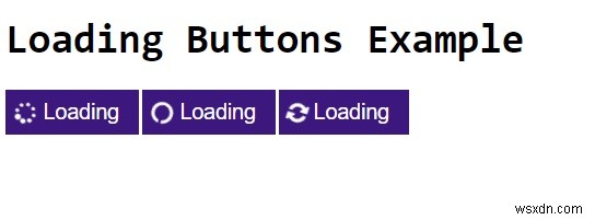 सीएसएस के साथ लोडिंग बटन कैसे बनाएं? 
