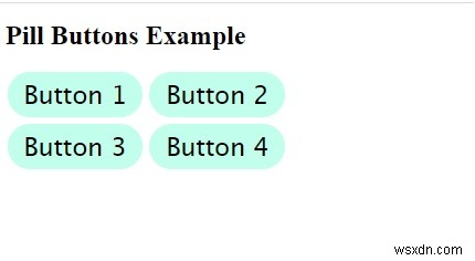 CSS के साथ पिल बटन कैसे बनाएं? 