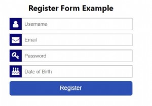 सीएसएस का उपयोग करके आइकन के साथ फॉर्म कैसे बनाएं? 