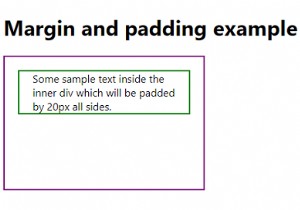 सीएसएस मार्जिन और पैडिंग 