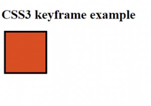 CSS3 कीफ़्रेम एनिमेशन कैसे बनाएं? 