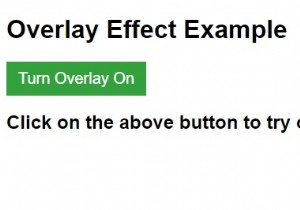 सीएसएस के साथ ओवरले प्रभाव कैसे बनाएं? 