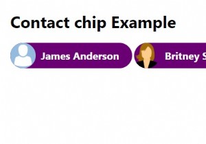 CSS के साथ कॉन्टैक्ट चिप्स कैसे बनाएं? 