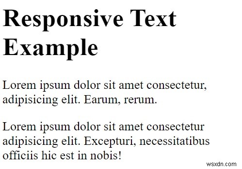 CSS के साथ रिस्पॉन्सिव टाइपोग्राफी कैसे बनाएं? 