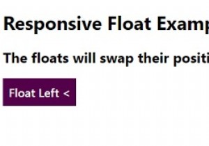 सीएसएस के साथ उत्तरदायी फ़्लोटिंग तत्व कैसे बनाएं? 