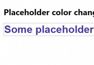CSS के साथ प्लेसहोल्डर एट्रिब्यूट का रंग कैसे बदलें? 