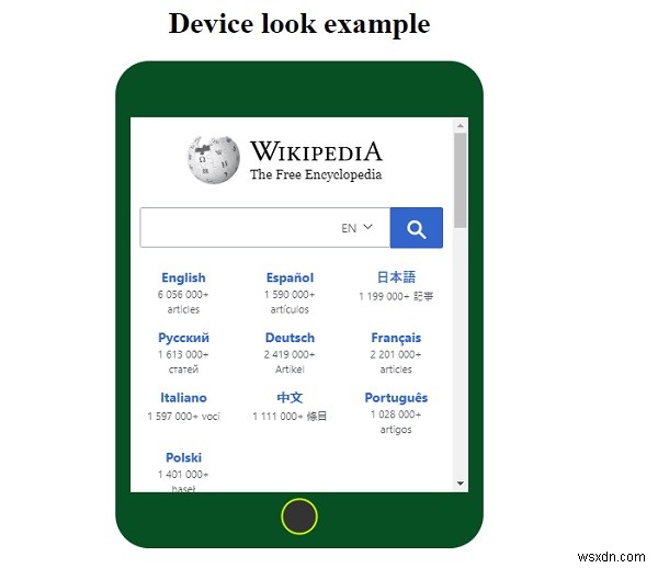 CSS के साथ डिफरेंट डिवाइस लुक (स्मार्टफोन, टैबलेट और लैपटॉप) कैसे बनाएं? 