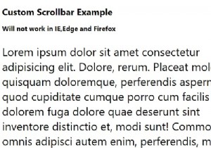 सीएसएस के साथ एक कस्टम स्क्रॉलबार कैसे बनाएं? 