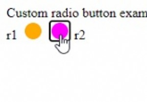 सीएसएस उपस्थिति संपत्ति के साथ कस्टम रेडियो बटन 