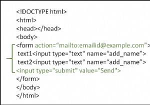 हम HTML फॉर्म का उपयोग करके ईमेल कैसे भेजते हैं? 