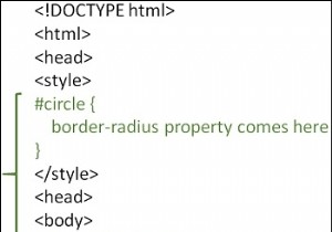 एचटीएमएल पेज में सर्कल कैसे बनाएं? 